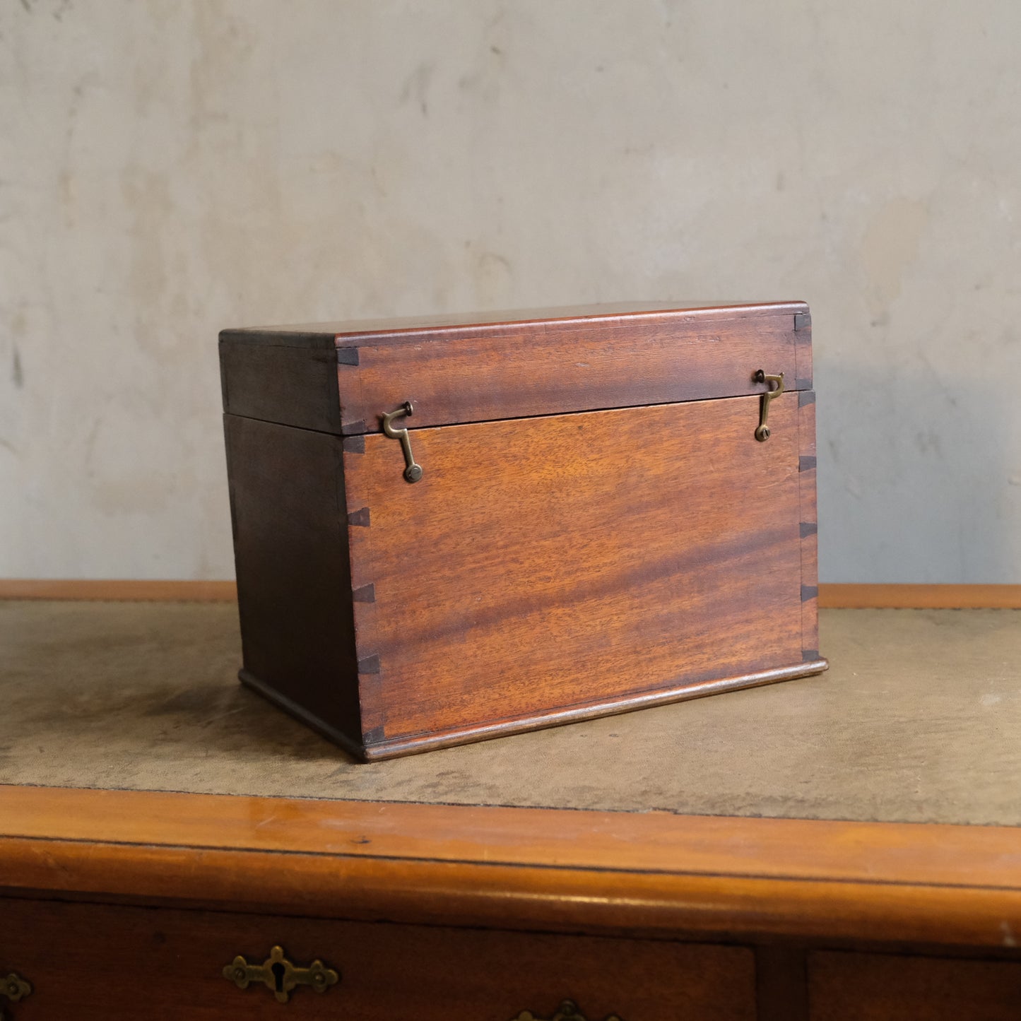 Mahogany Document Box