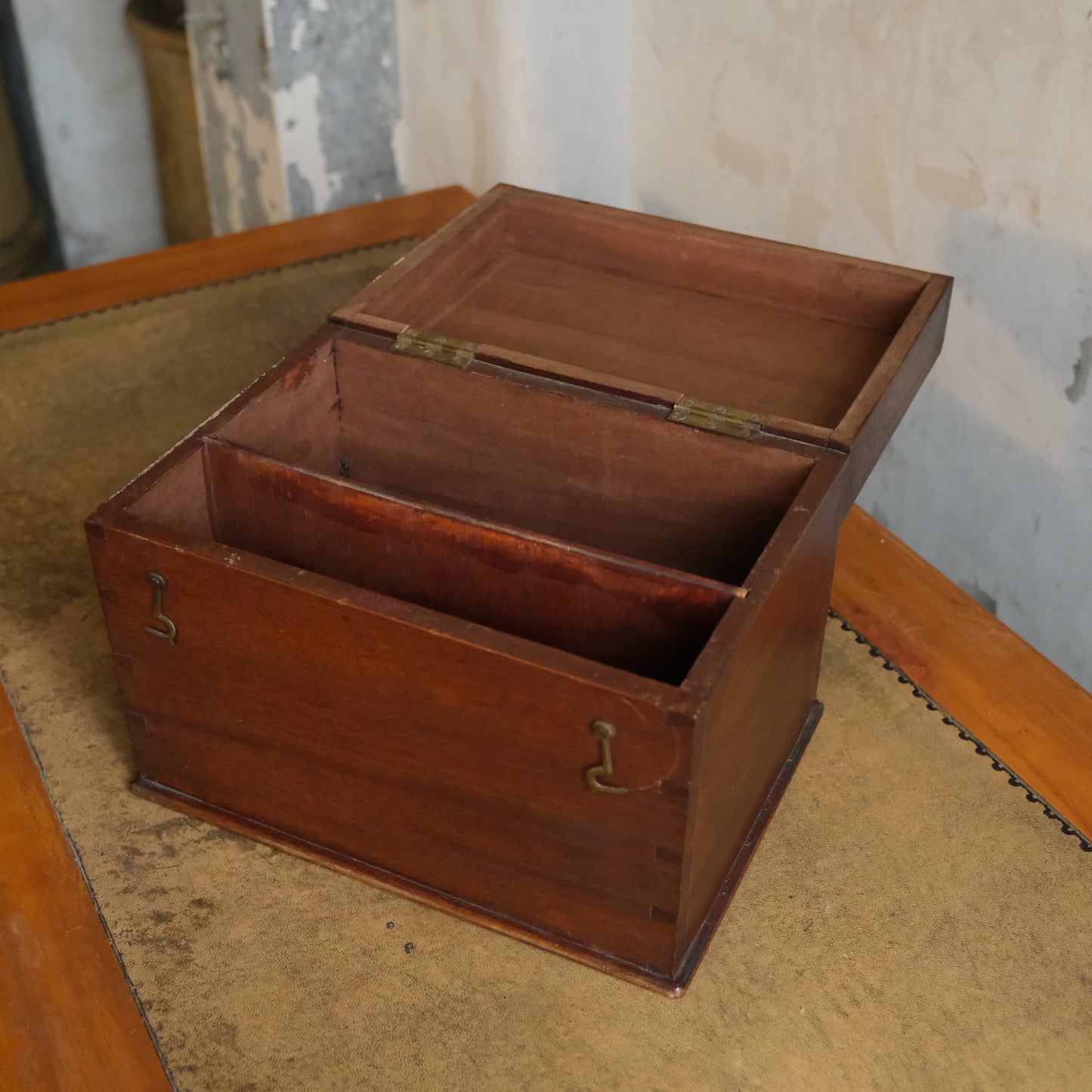 Mahogany Document Box
